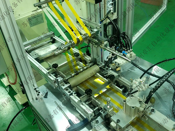 Stamping die film automation